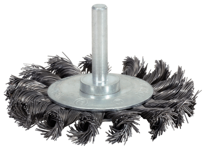 Brosse circulaire acier torsadé 0,3 mm, Ø 75 mm image