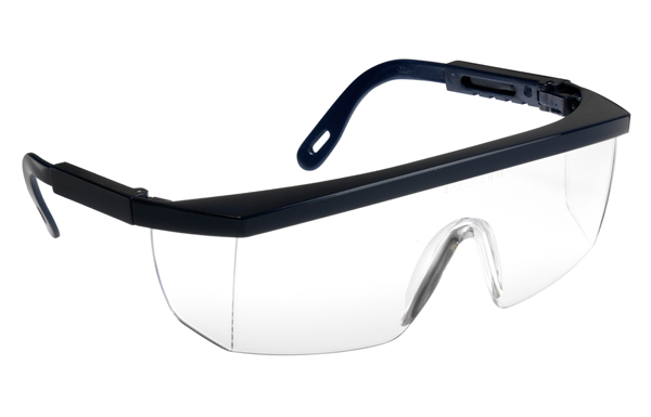 Lot de 10 - Lunettes de protection ECOLUX marine - Incolore image