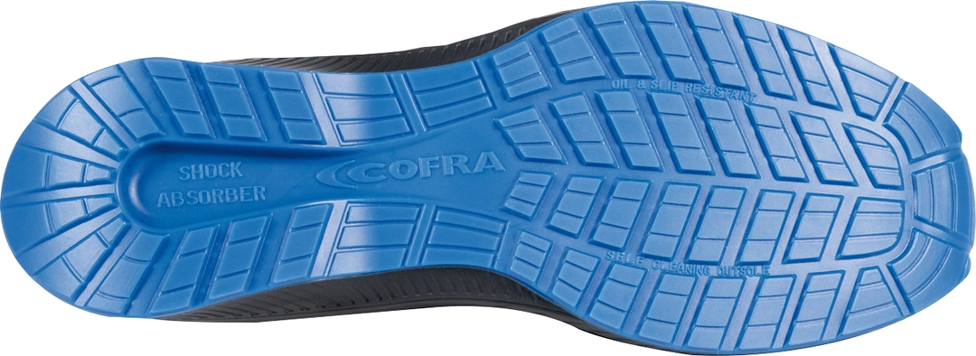 Chaussures de sécurité basses GASKET ESD S3S FO SR - Noir/Bleu  image