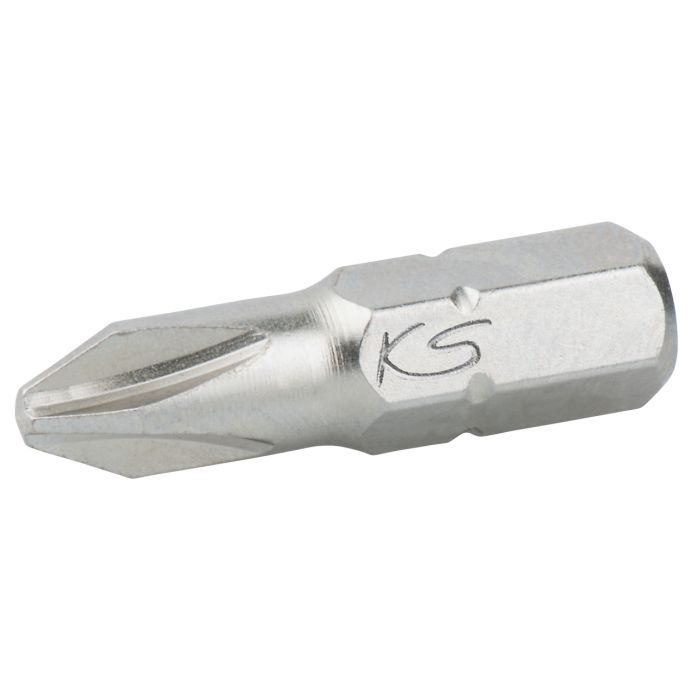 Boîte de 5 embouts de vissage PHILLIPS®, L.25 mm - 1/4'' - PH0 image