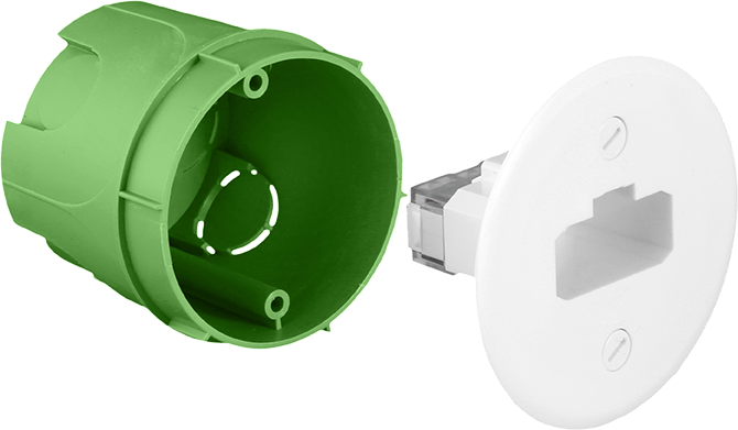 Boîte d'applique maçonnerie DCL - Ø54mm - XL TRADI image