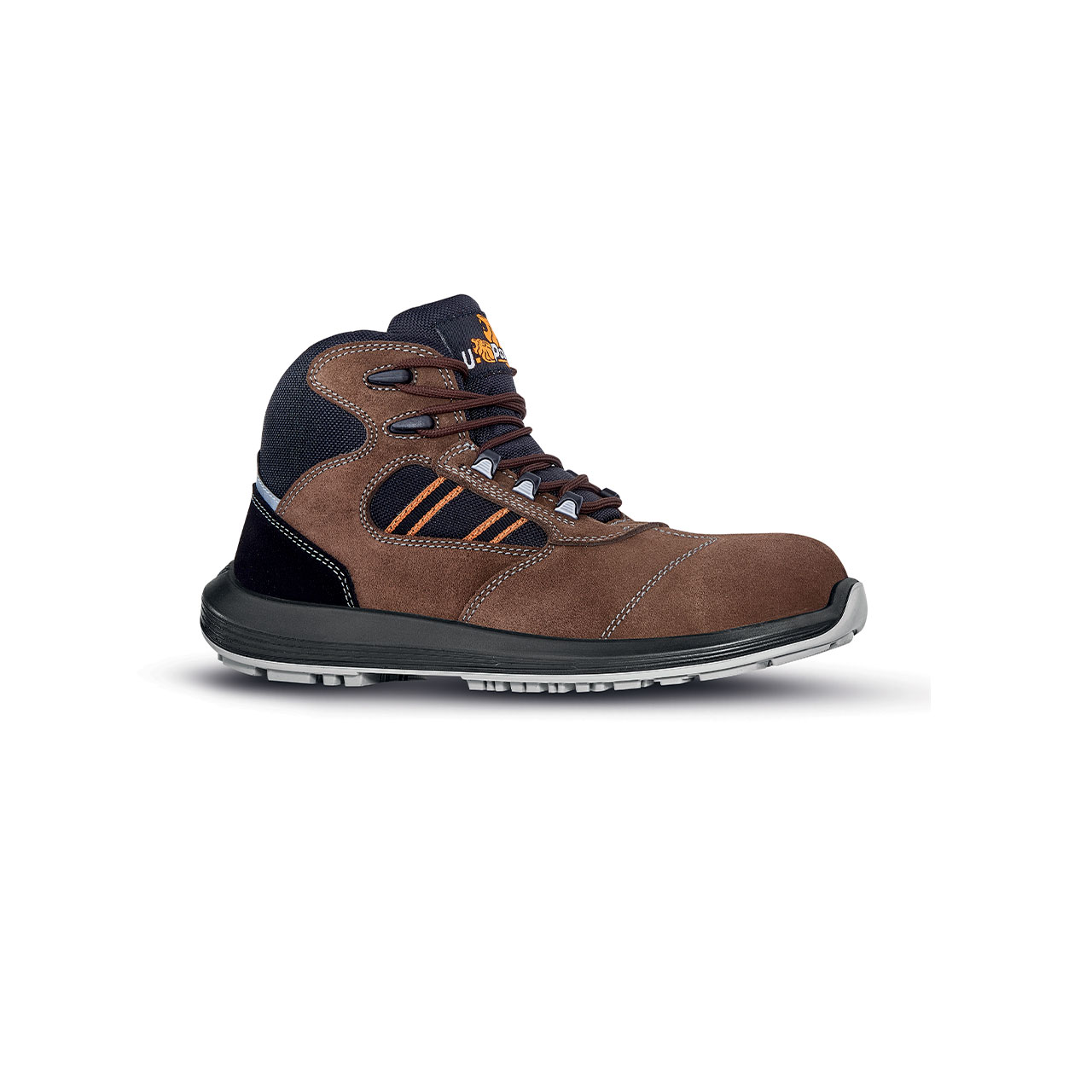 Chaussures de sécurité hautes BONDE S3 SRC - Noir/Marron image