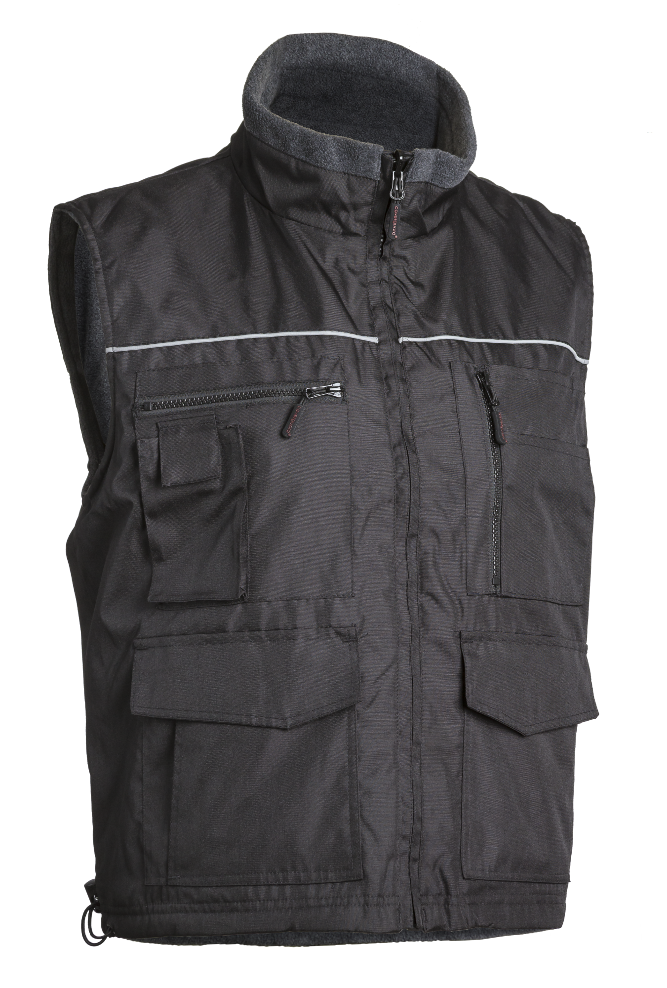 Gilet de travail polaire sans manche CARISTE - Noir image