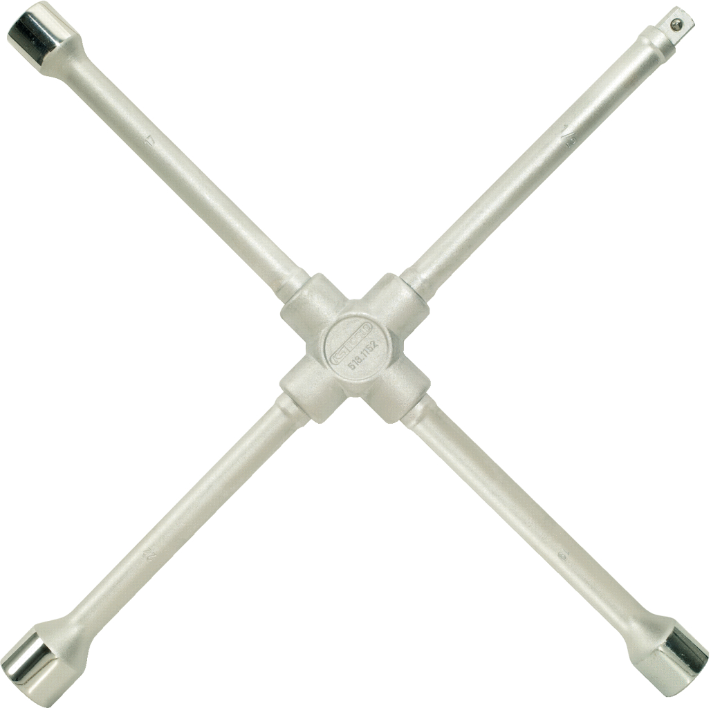 Clé en croix VL - 17 x 19 x 22 mm x 1/2" image