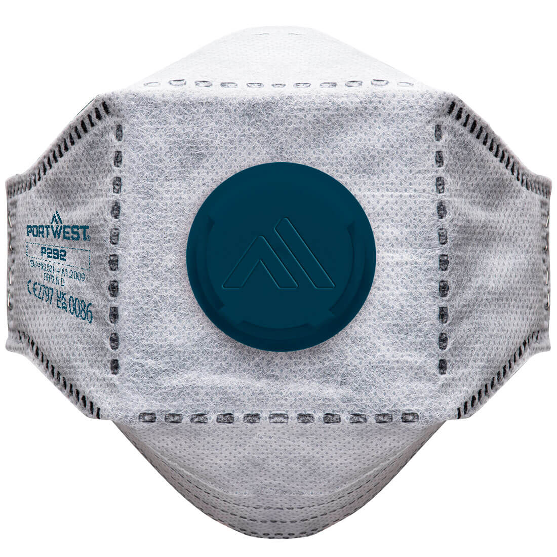 Boite de 10 masques plat pliable en carbone avec valve EAGLE FFP3 Blanc image