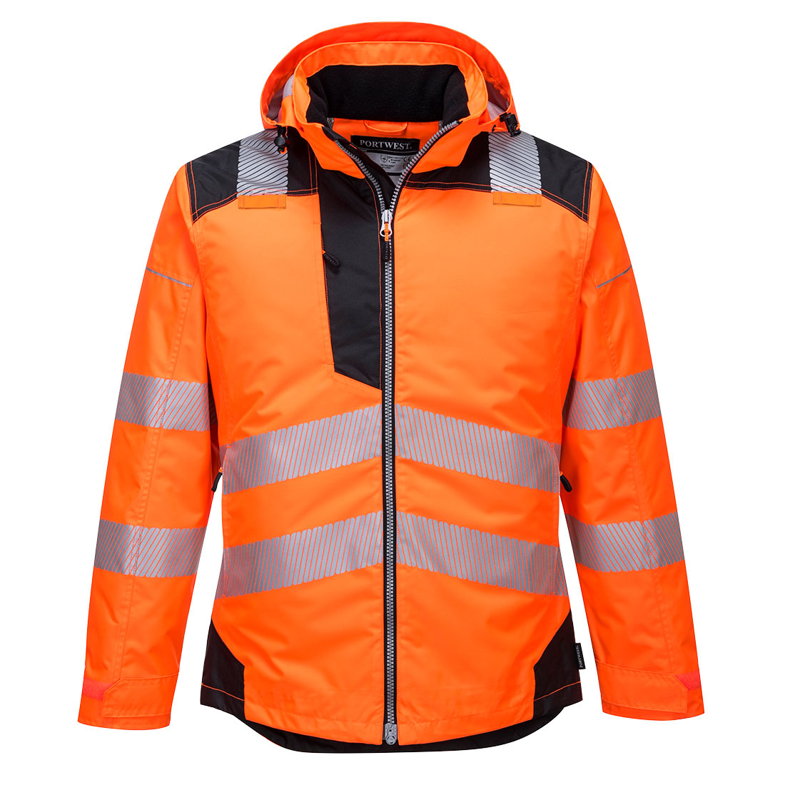 Parka HV PW3 Orange/Noir image