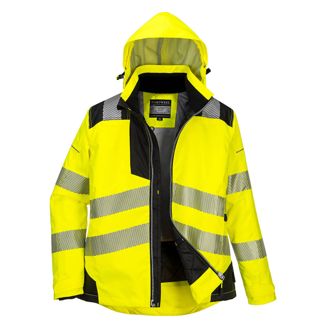 Parka femme d'hiver PW3 Jaune/Noir image