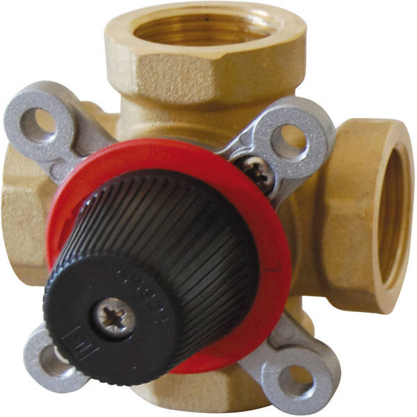 Vanne Mélangeuse 4 Voies Laiton 3/4" - Pour Chauffage Thermador (VC4V20)