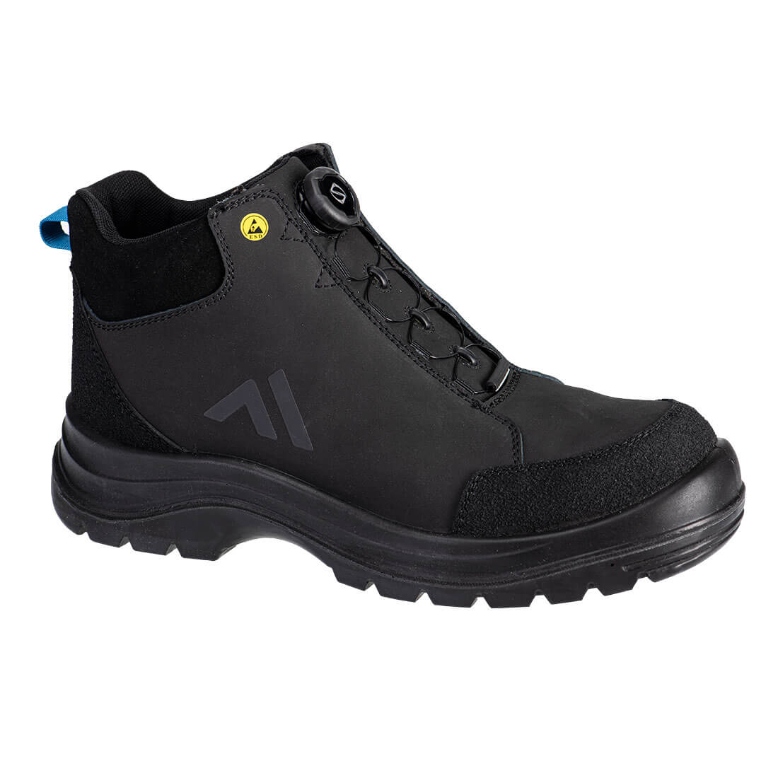 Chaussures de sécurité hautes Ridge S3S ESD SR FO Noir/Bleu image