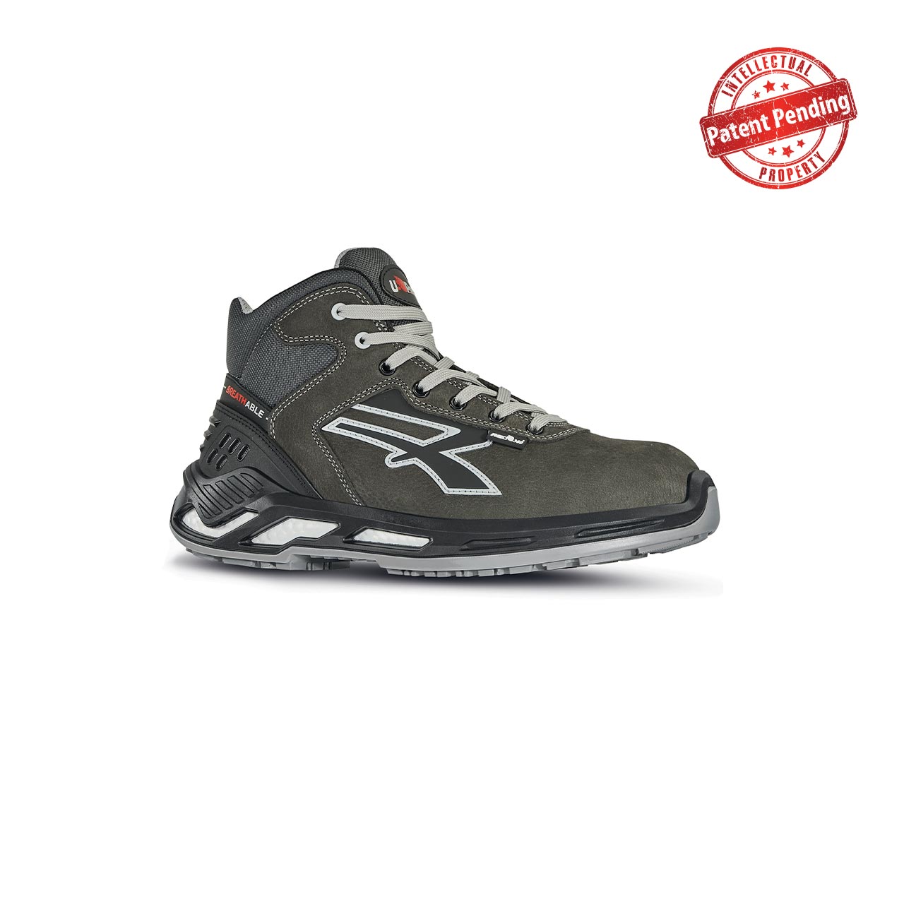 Chaussures de sécurité hautes STRIKE ESD S3 CI SRC - Gris image