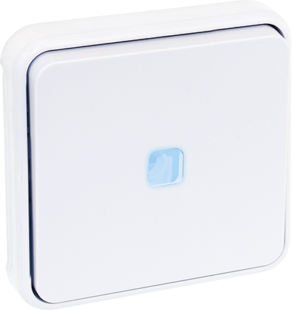 Bouton poussoir lumineux composable 10A - IP55 - OXXO image
