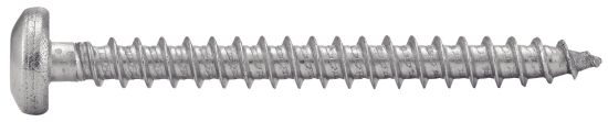 Vis à bois agglomere tête cylindrique six lobes - Inox A4 image