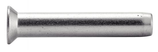 Terminaison à sertir - Tête fraisée plate - Inox A4 image