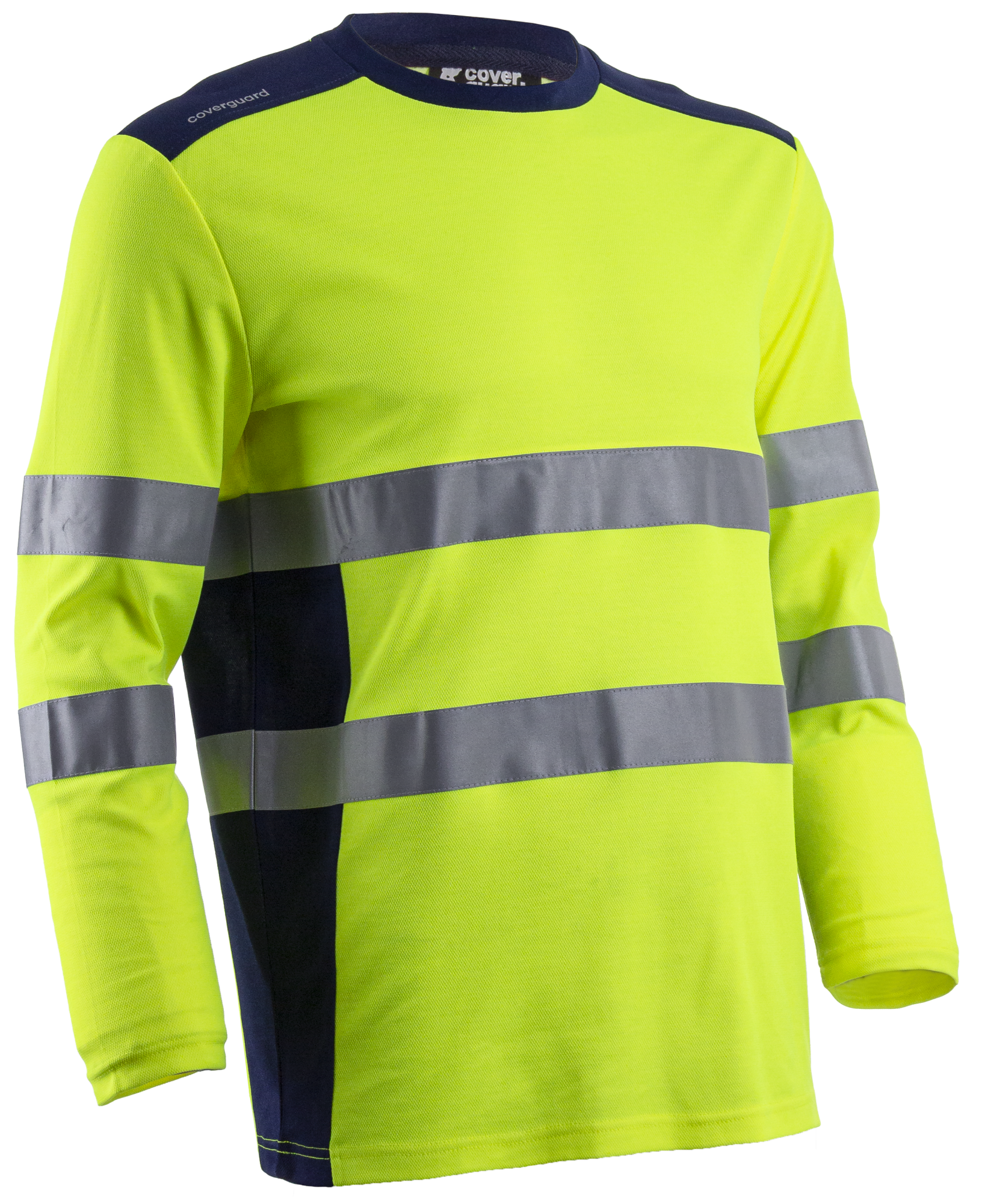 T-shirt de travail manches longues haute visibilité RIKKA - Jaune Fluo image