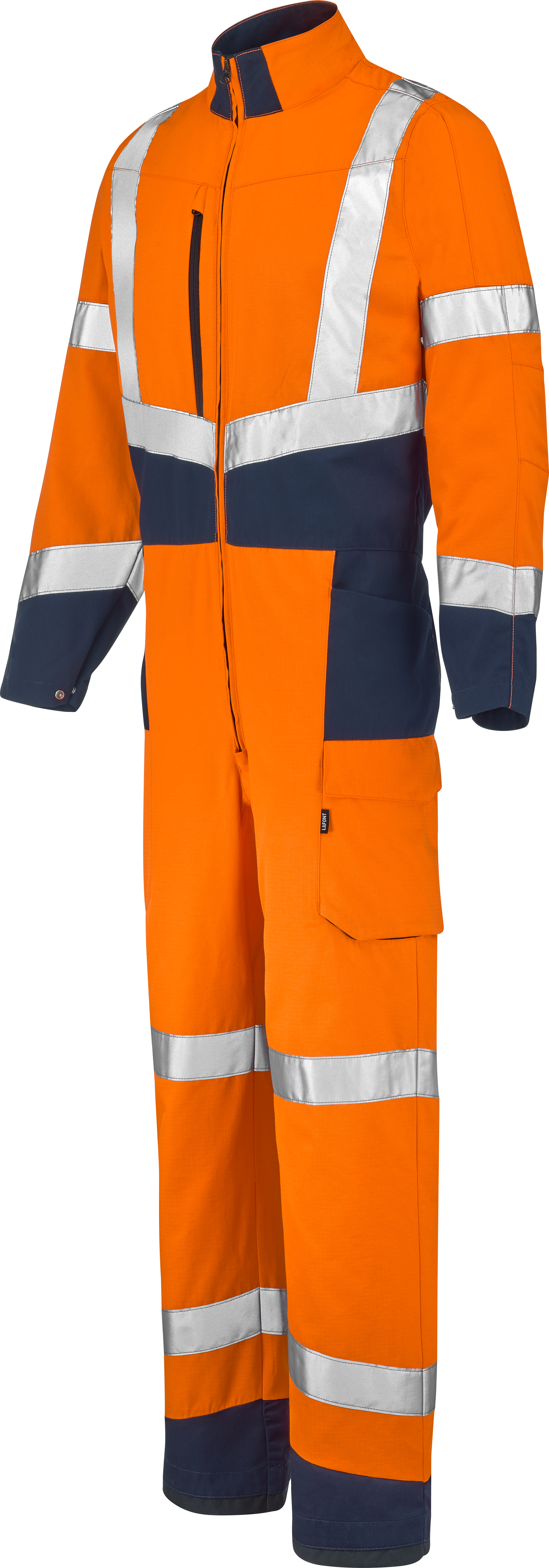 ORANGE FLUO / BLEU MARINE XS - FR(36-38) image