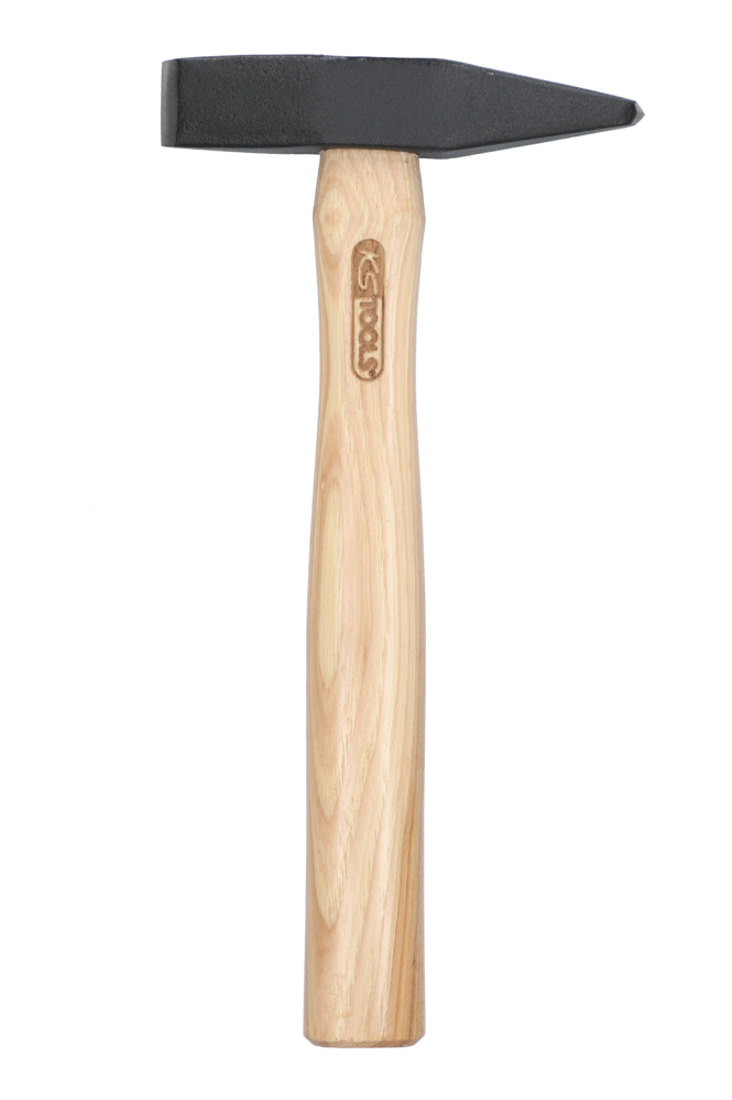 Marteau à piquer les soudures tête 500g , panne verticale- manche bois image