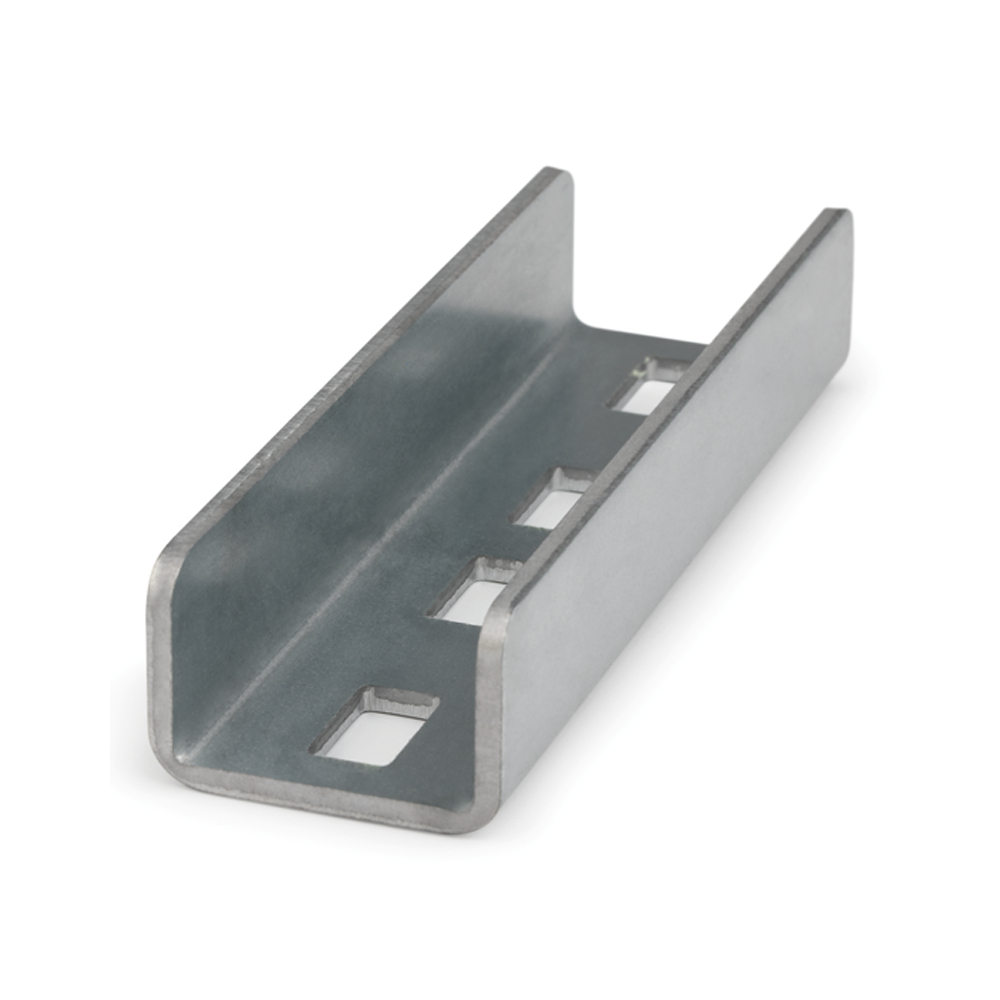 Boite de 40 - Rail solaire perforé INDEXTRUT pour structures de support - Atlantis C4-M image
