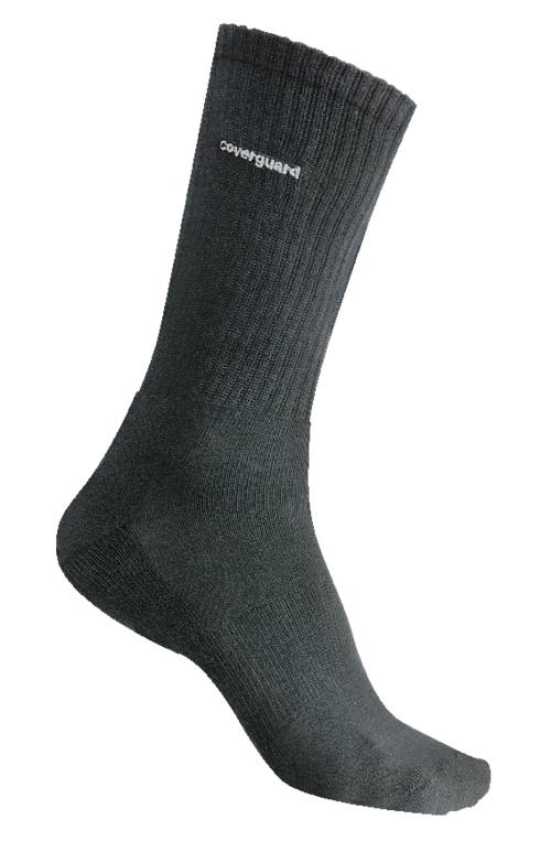 Lot de 12 - Chaussettes de sécurité anti-odeurs BAMBOU - Noir image