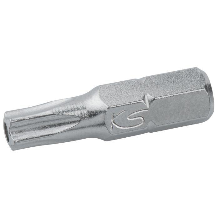 Boite de 5 embouts de vissage 5 pans percée, L.30 mm - 1/4''  image