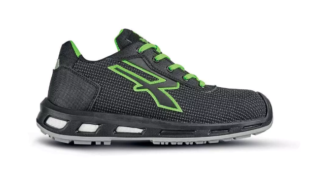 Chaussures de sécurité basses MALIBU S3 SRC CI ESD - Noir/Vert image
