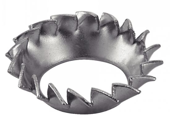 Rondelle -Eventail- à dentures exterieures V - Inox A2 image