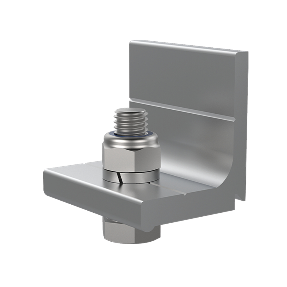Boite de 10 - Connecteur transversal pour fixation latérale - Inox A2 image