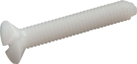 Vis tête fraisée fendue - Nylon 6.6 image