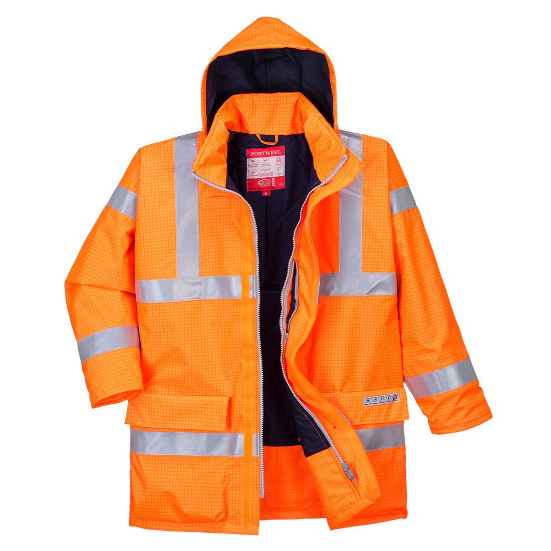 Parka Bizflame Rain Hi-Vis multirisque Orange image