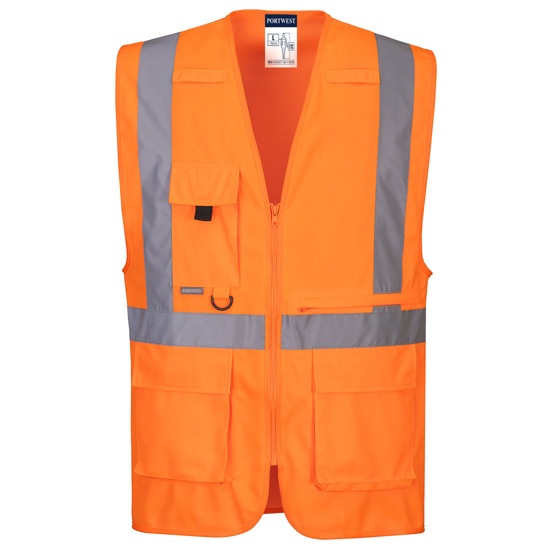 Gilet Executive haute visibilité avec poche pour tablette image