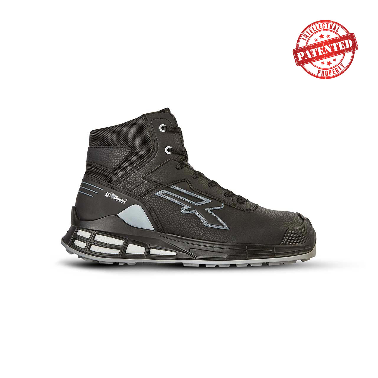 Chaussures de sécurité hautes CALEB S3 SRC CI ESD - Noir image