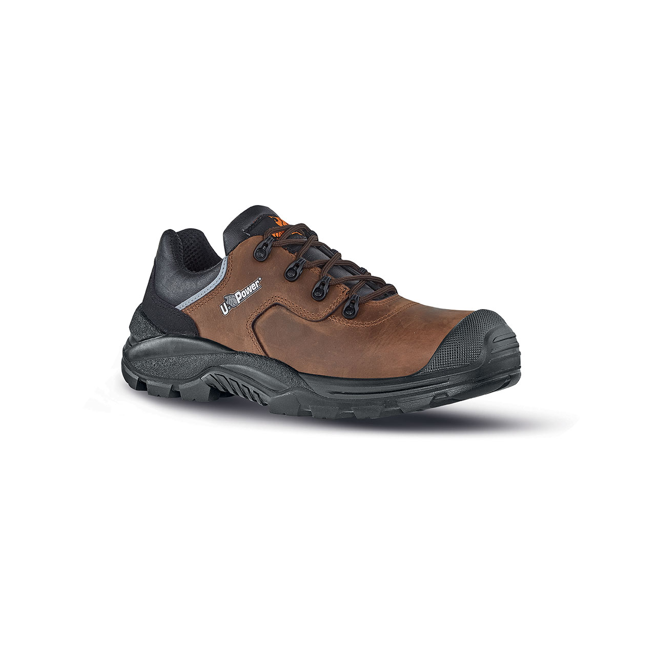 Chaussures de sécurité basses QUEBEC UK S3 SRC - Marron/Noir image