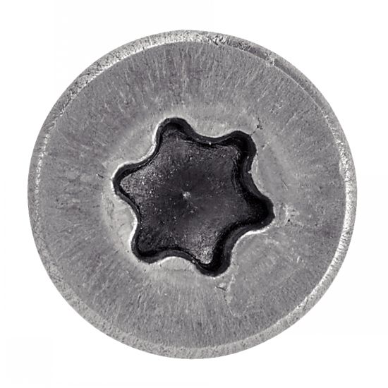 Vis à bois tendre tête fraisée six lobes - Inox A2 image