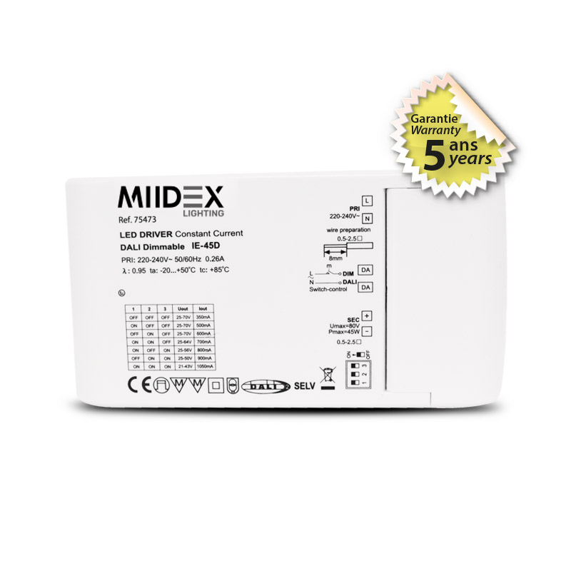 Alimentation électronique gradable Dali2 push image