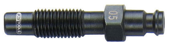 Adaptateur pour injecteurs, M10x1,25 avec filetage extérieur, longueur 57 mm image