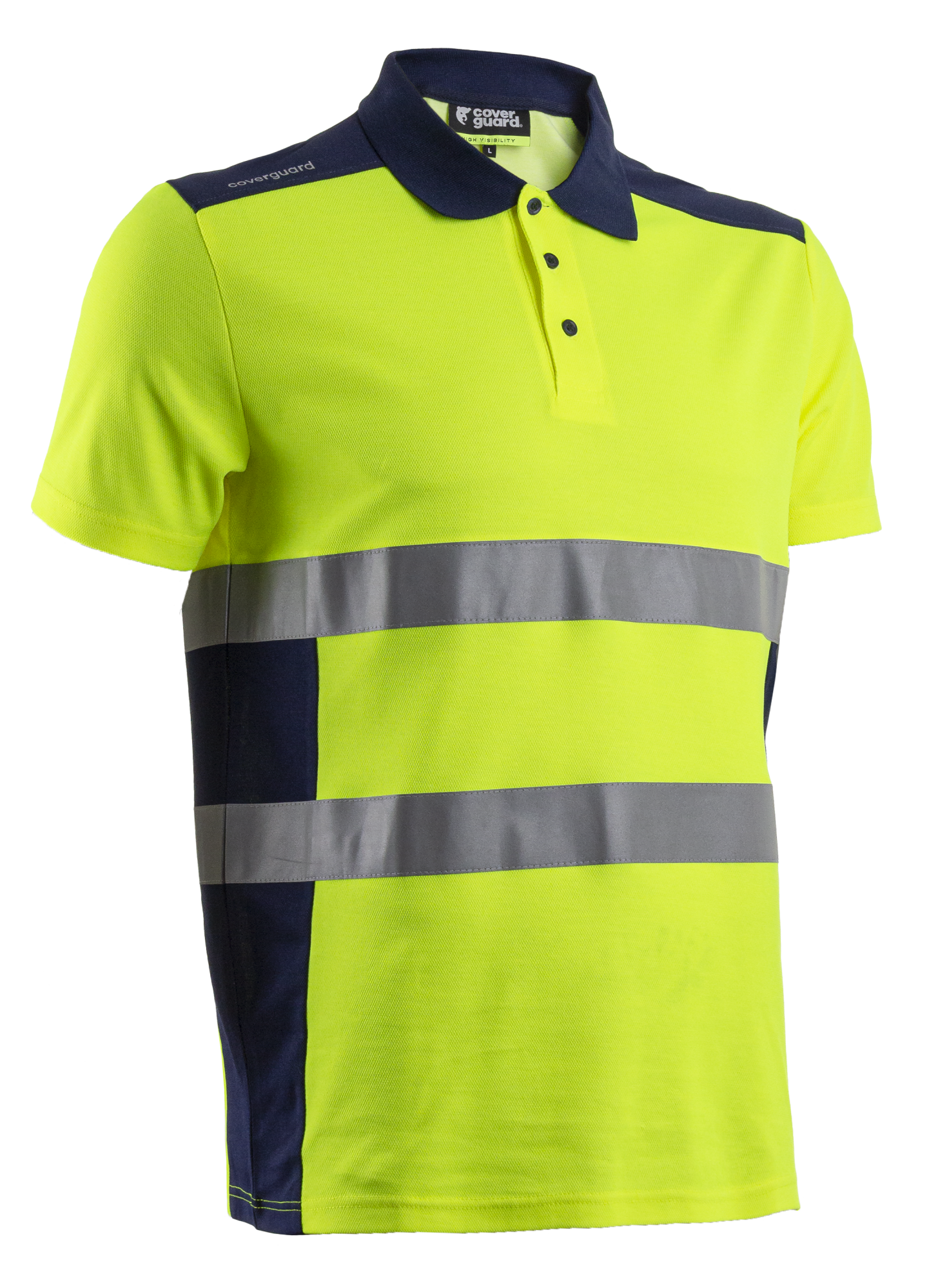 Polo de travail manches courtes haute visibilité OKI image