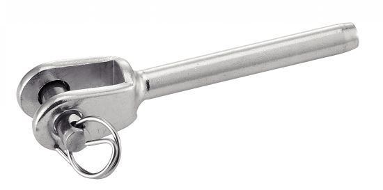 Embout à chape soudée à sertir - Inox A4 image