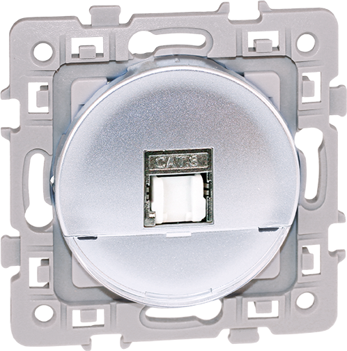 Prise RJ45 Cat6 grade 2 multimedia STP - SQUARE image