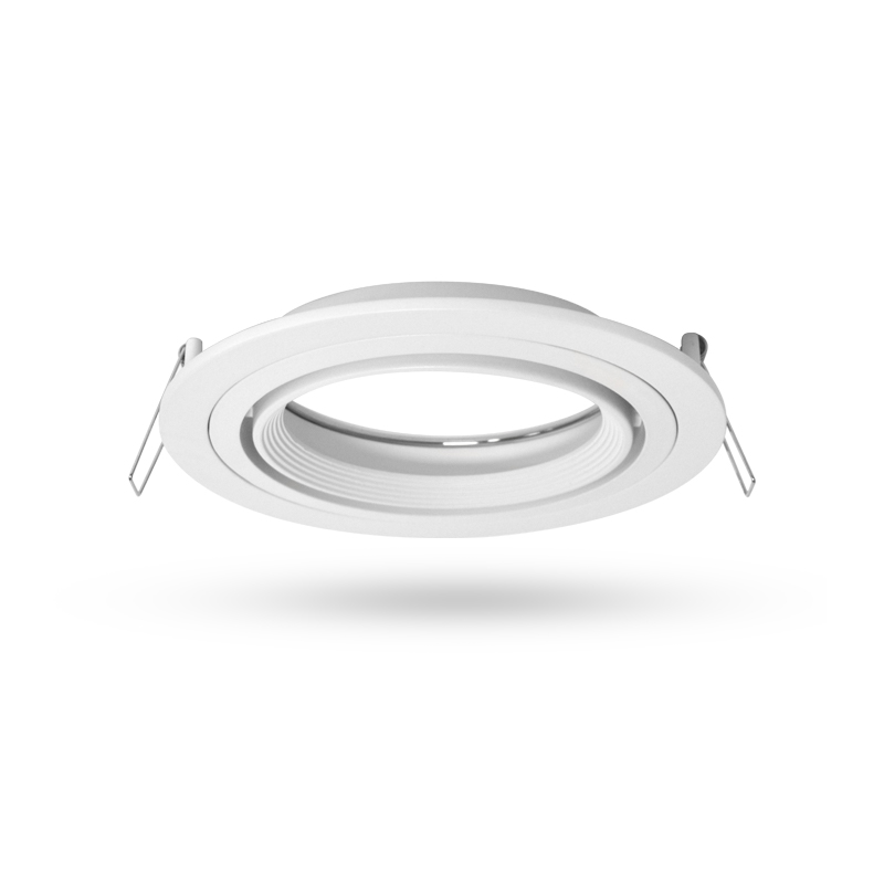 Support de spot blanc fixation collerette déclipsable AR111/ES111 image