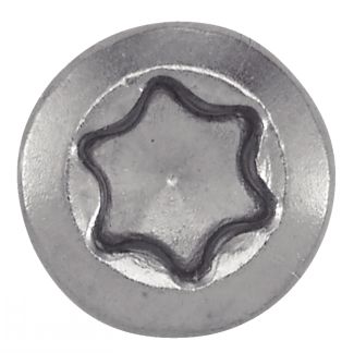 Vis terrasse tête réduite fraisée 6 lobes inox A2 image