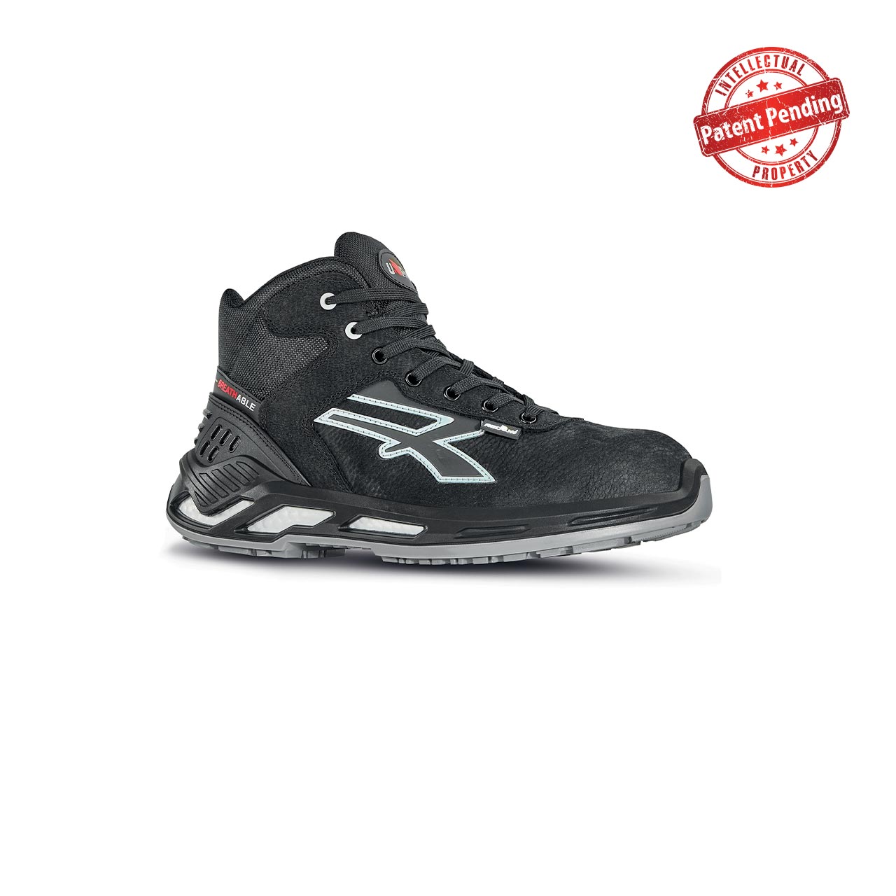 Chaussures de sécurité hautes ARDEN ESD S3 CI SRC - Noir image