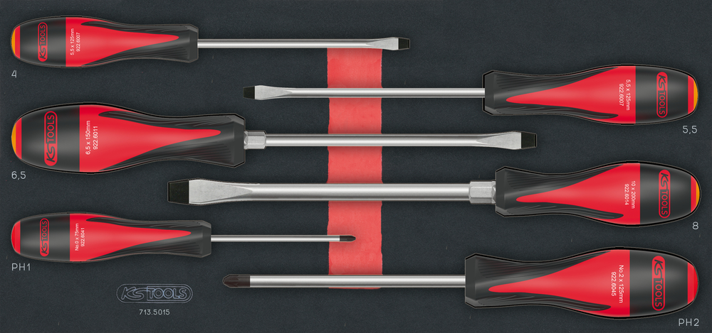 Module de tournevis ULTIMATE®  Fente - PHILLIPS®, 6 pièces image