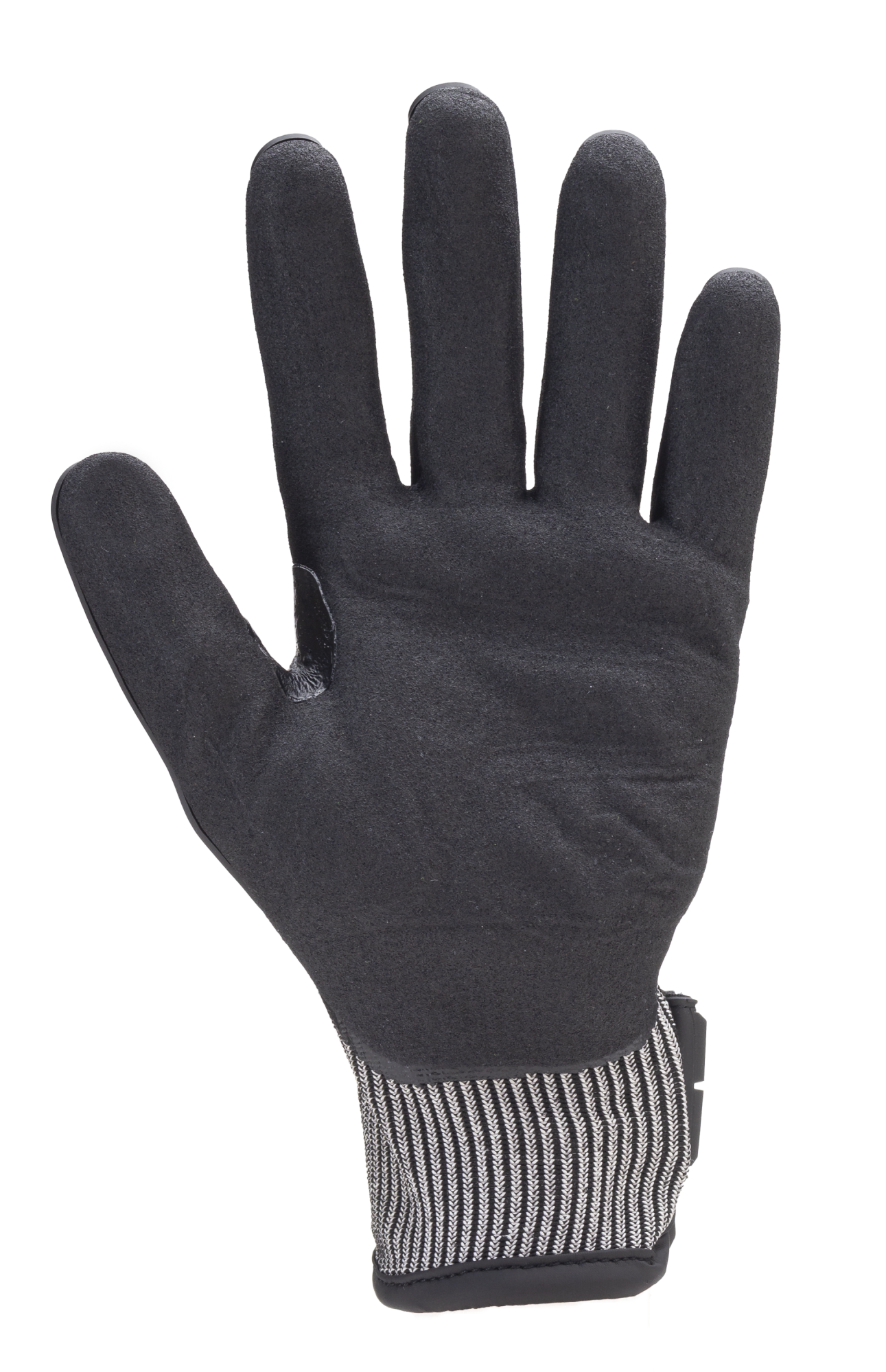 Lot de 5 paires de gants anti-coupure rouge double enduction EUROCUT IMPACT image