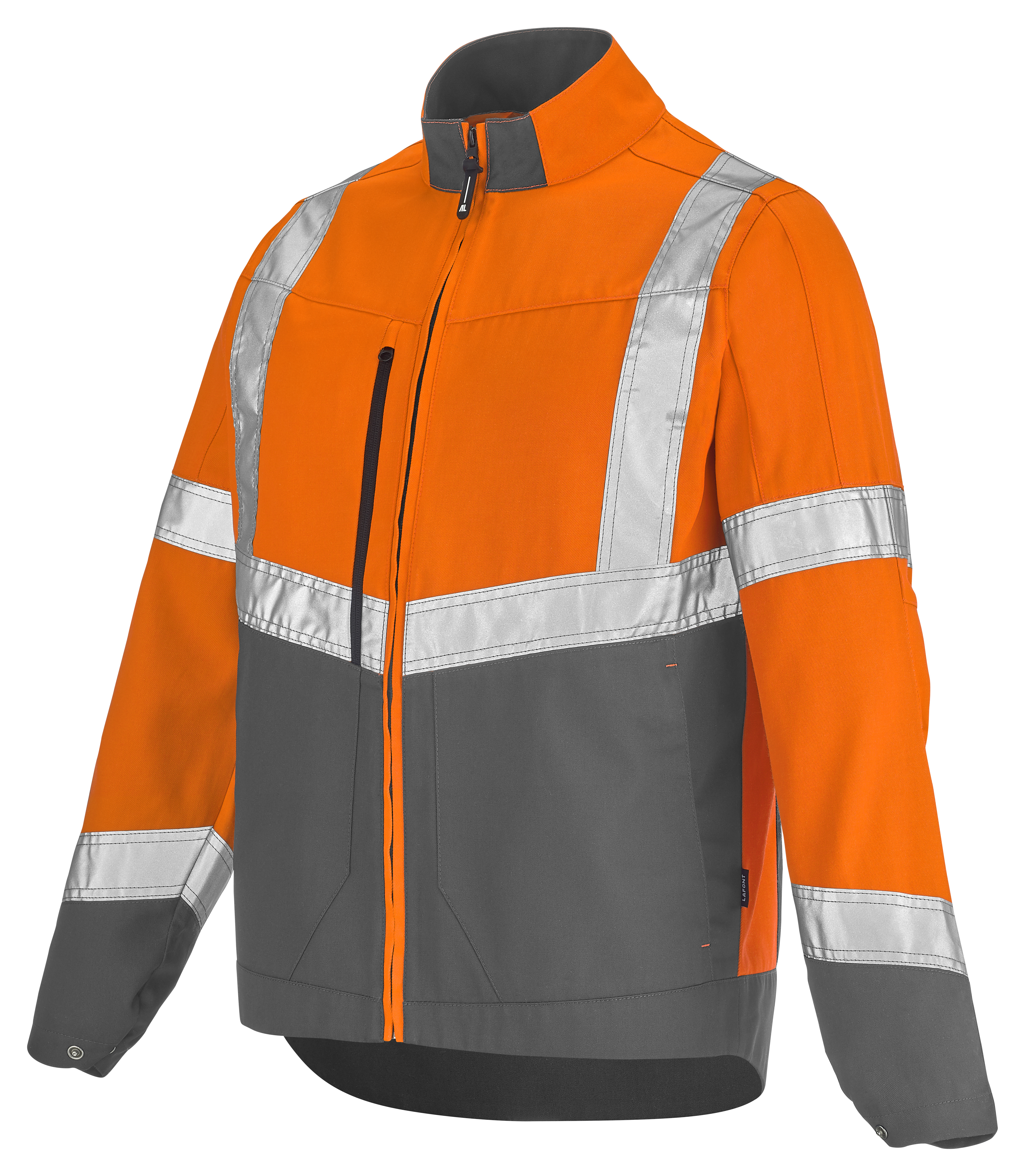 ORANGE FLUO / GRIS MINERAL 3XL image