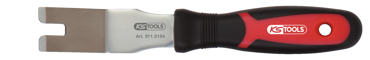 Dégrafeur de clips, tête large en forme de U - l. 16 mm P. 20 mm image