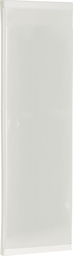 Porte blanche pour coffret maxi-rail (rajout serrure possible) image