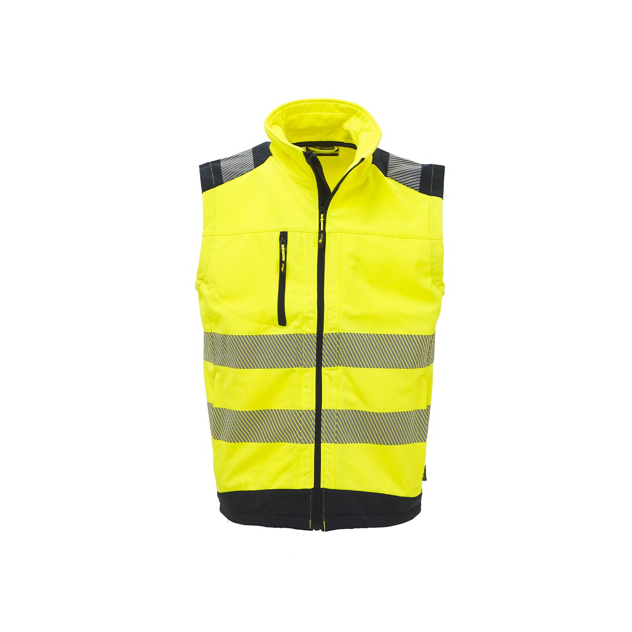Gilet de travail sans manches haute visibilité DANY - Jaune Fluo image