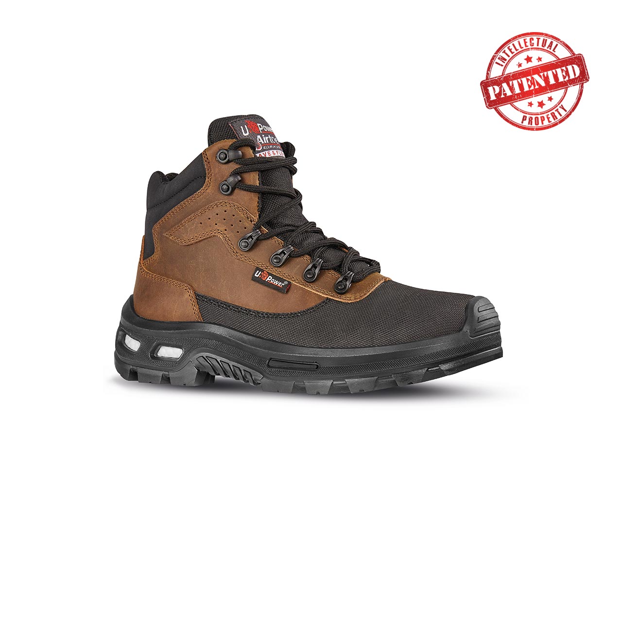Chaussures de sécurité hautes FLOYD ESD S3 CI AN SRC - Marron image