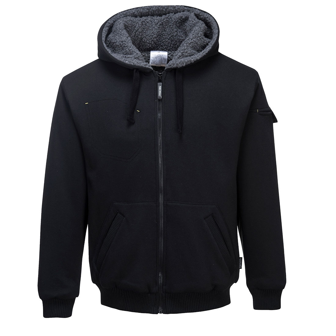 Blouson à capuche Pewter Noir image