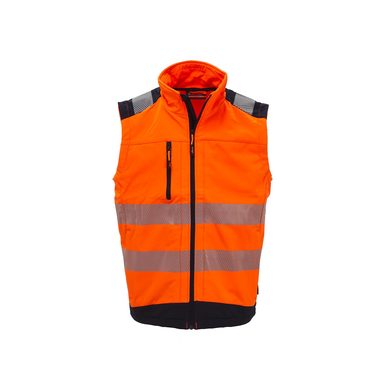 Gilet de travail sans manches haute visibilité DANY - Orange Fluo image