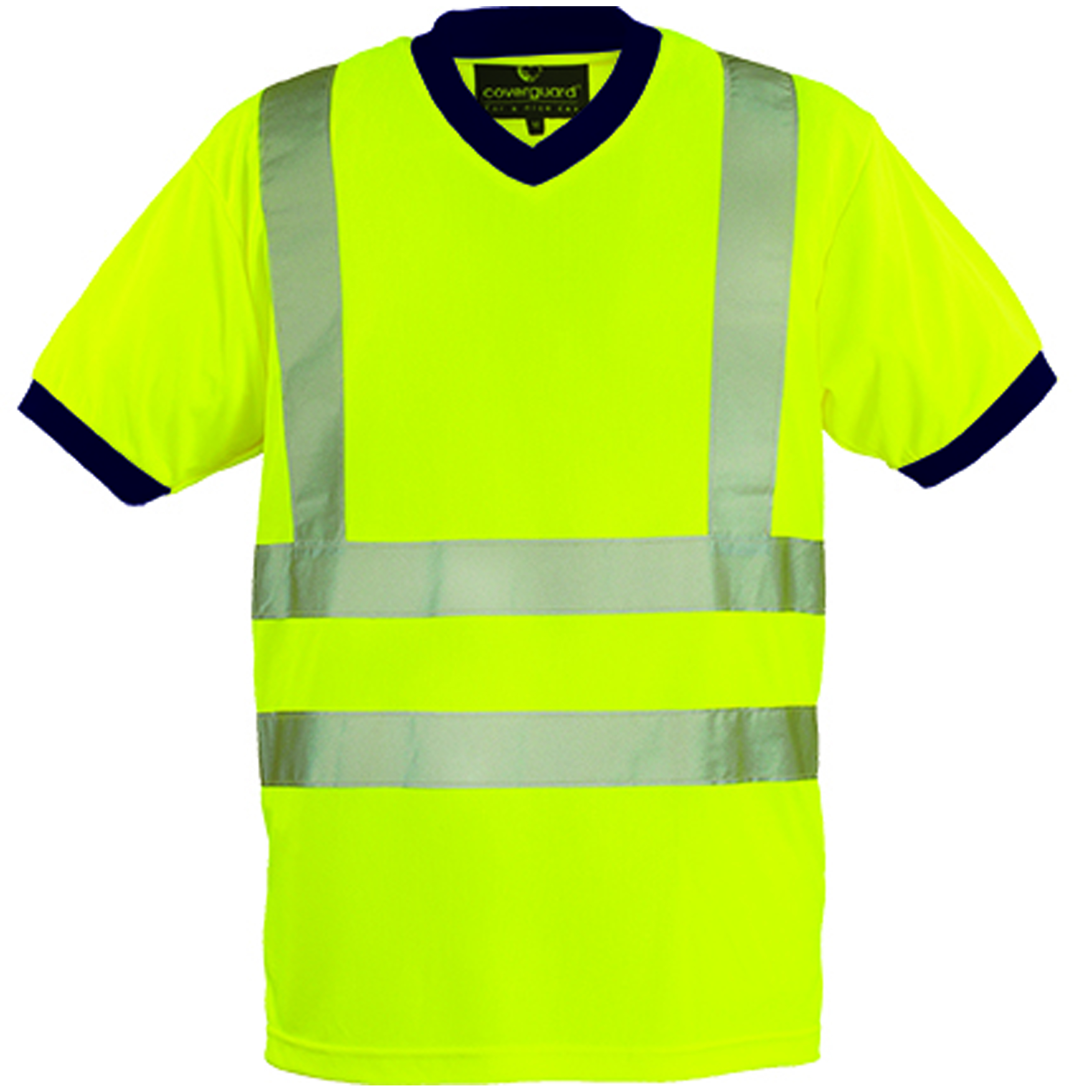 T-shirt manches courtes de travail YARD - Jaune Fluo image